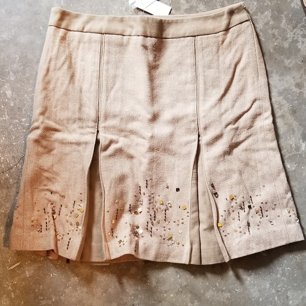 NWT LOFT petite wool skirt